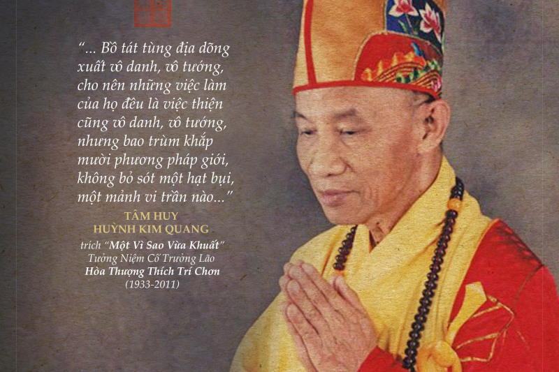 Tưởng nhớ Công Hạnh Cố Trưởng Lão Hòa Thượng Thích Trí Chơn (1933-2011)